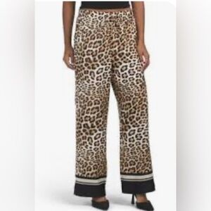 Haven + Blair Leopard Print Wide Leg Pants | NWT | Size L